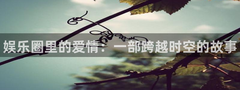 门徒娱乐游戏官网平台入口：娱乐圈里的爱情：一部跨越时空的故事