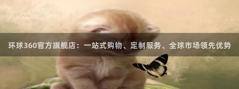 门徒娱乐2平台：环球360官方旗舰店：一站式购物、定制服务、全球市场领先优势